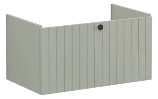 VitrA Waschtischunterschrank Root Groove 77x45x40cm 1 Vollauszug Vintage Grün Mt.