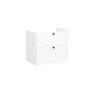 VitrA Waschtischunterschrank Root Classic 77x45x65cm 2 Vollauszüge Weiß Matt – Bild 1