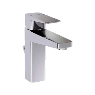 VitrA Einheb.-Waschtischmischer Root Square Excenter h: 175 mm Einlochmontage Chrom