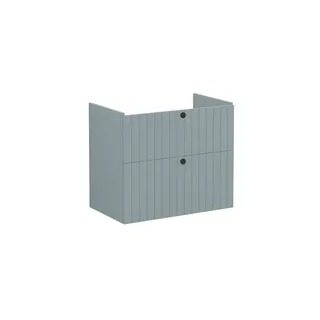 VitrA Waschtischunterschrank Root Groove 77x45x65cm 2 Vollauszüge Fjordgrün Matt – Bild 1