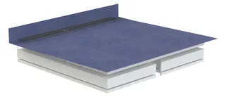SD barr-frei Dusche LINE Rinne TECE 1000x1000 (Rinne 950 mm) W