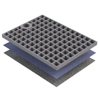 SD Schallschutzsystem SiLENCIO LINE Sonder bis 1,2 qm 2T