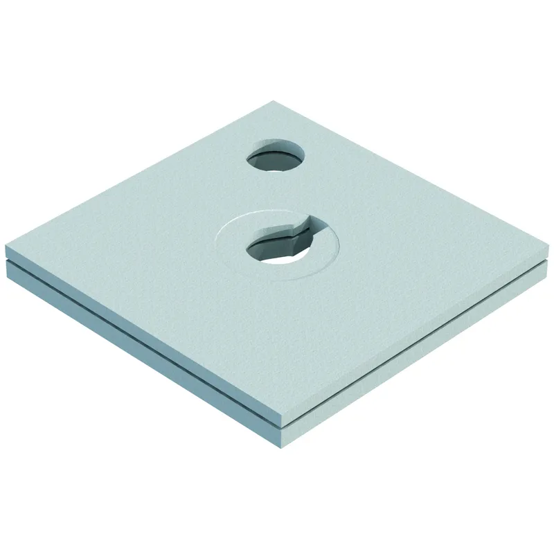 SD U-BauEL für barr-frei DU Abl. KESSEL 900x900x40/55