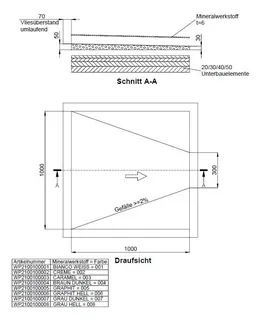 SD barr-frei Dusche Mineral SYSTEM 008 1000x1000 – Bild 3