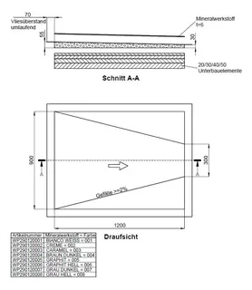SD barr-frei Dusche Mineral SYSTEM 008 900x1200 – Bild 3
