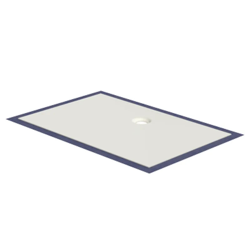 SD barr-frei Dusche Mineraloberfl. 001 1500x800 mm, Ablaufpos. 750/230 mm