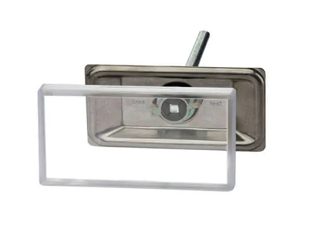 FL Universalhalter mit Schnellspannstab mit Rechteck-Gewindestab M8