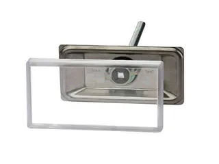 FL Universalhalter mit Schnellspannstab mit Rechteck-Gewindestab M8