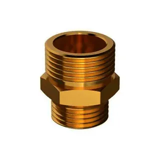 FL Gegenschraubteil für Wellrohr DN 20 x 3/4" AG, flachdichtend
