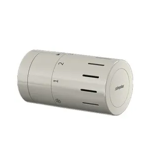 FL Design-Thermostatkopf TC-D1 weiß M30 x 1,5 mit Nullstellung
