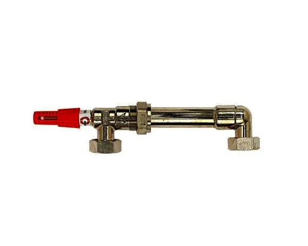 FL Überströmset mit Bogen, Achsabstand 200 mm