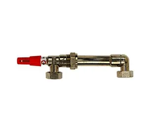 FL Überströmset mit Bogen, Achsabstand 200 mm