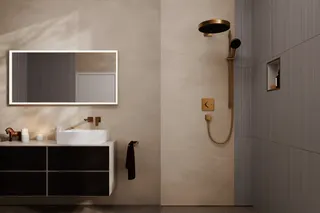Hansgrohe Brauseset Rainfinity 130 3j EcoSmart Unica S Puro 900mm Push Schieber BBR – Bild 4