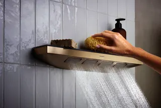 Hansgrohe Schulterbrause Rainfinity 500 1jet und Ablage BBR – Bild 3