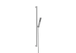 Hansgrohe Brauseset Pulsify E 1jet mit Unica Brausestange 900mm mattweiß