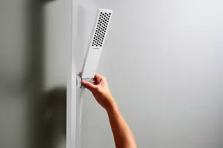 Hansgrohe Brauseset Pulsify E 1jet mit Unica Brausestange 900mm mattweiß – Bild 3