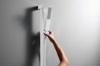 Hansgrohe Brauseset Pulsify E 1jet mit Unica Brausestange 900mm mattweiß – Bild 4