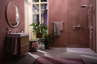 Hansgrohe Brausearm S 390mm mattweiß – Bild 4