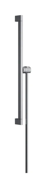 Hansgrohe Brausestange Unica E Puro 650mm mit Easy Slide Brauseh. und Schl. 1600mm chr