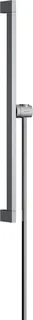 Hansgrohe Brausestange Unica E Puro 650mm mit Easy Slide Brauseh. und Schl. 1600mm chr – Bild 2