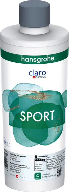 Hansgrohe Mineralisierung und Filter Sport