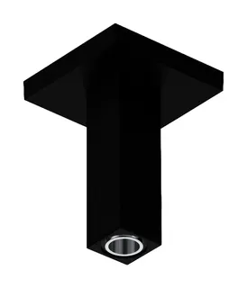 Hansgrohe Deckenanschluss E 100mm mattschwarz – Bild 1