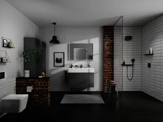 Hansgrohe Ablage Rainfinity 500 mattschwarz – Bild 5