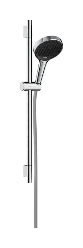 Hansgrohe Brauseset Rainfinity 130 3j EcoSmart Unica S Puro 650mm Push Schieber BBC