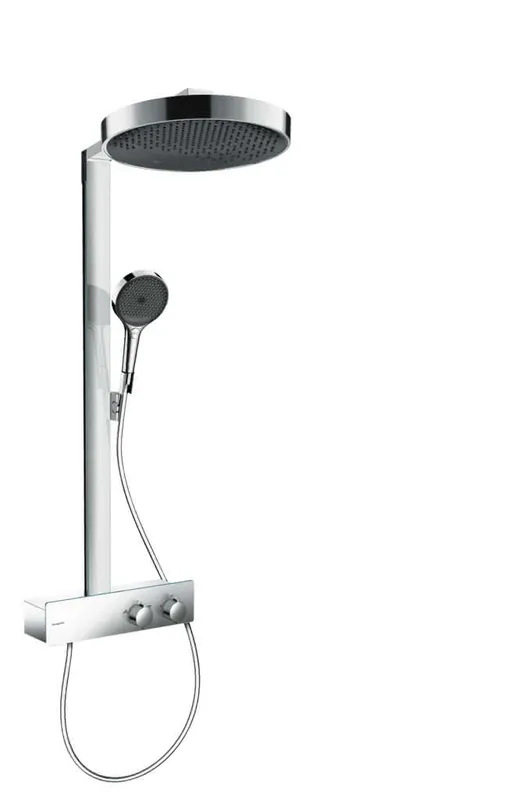 HG Showerpipe Rainfinity 350 mit Kopfbrause 360 chrom