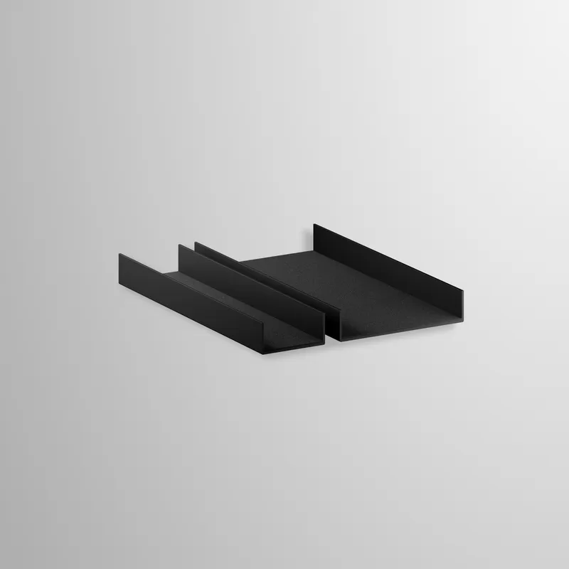 Alape Zubehör Arkta Einteilung 6005001 Set Mattschwarz
