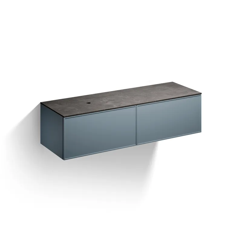 Alape Möbelmodul Arkta 6020137 1600x400 NY Silk/Türkisgrau