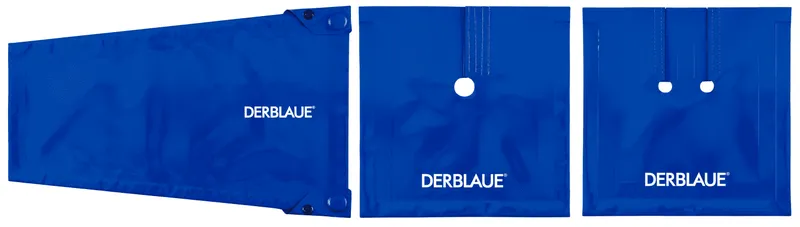 DERBLAUE Helfer-Set (Rutsche, Einfach-Rosette, Doppel-Rosette)