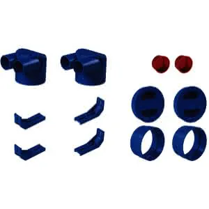 Pluggit Zuluft-Abluft Stutzen Paket PluggPlan – Bild 2
