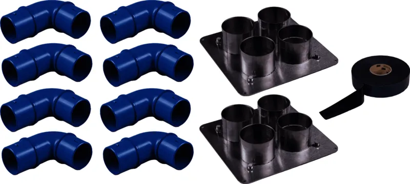 Pluggit Montageplatte Paket PluggPlan