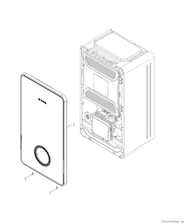 BOSCH Luft/Wasser-Wärmepumpe Compress CS6800iAW 12 E Inneneinh. wandhängend – Bild 2