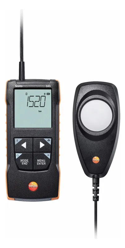 Testo 545 - Digitales Lux-Messgerät mit App-Anbindung