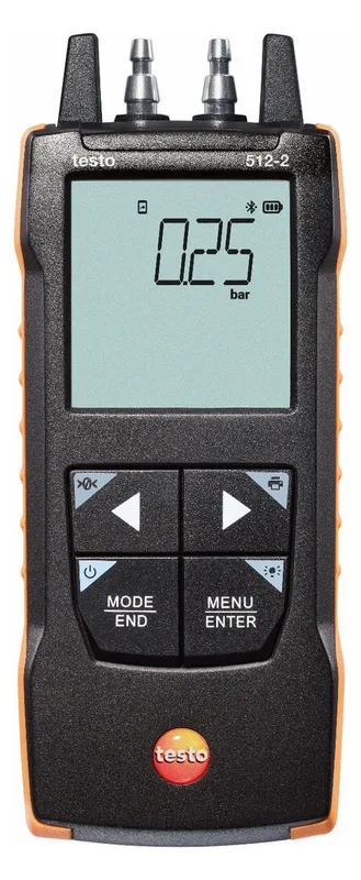 Testo 512-2 - Digitales Differenzdruckmessgerät m. App-Anbindung