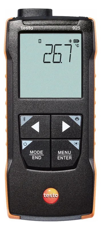Testo 925 - Temperaturmessgerät für TE Typ K mit App-Anbindung