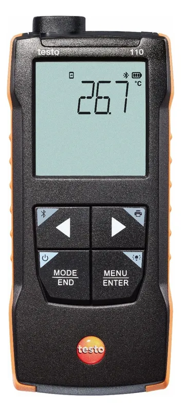 Testo 110 - NTC- und Pt100- Temperaturmessgerät mit App-Anbindung