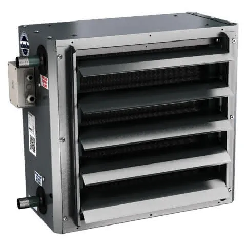 Kampmann Lufterhitzer TIP Typ 552057 WTA Cu alu. EC-Ventilator elektromech.