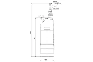 GRUNDFOS Regenwassernutzungsanlage SBA3-45 A,230V 50Hz 15m Schuko, GAS – Bild 2