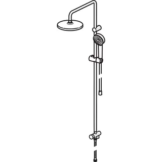 Kopfbrause-Set HANSABASIC 5538 1-strahlig chr – Bild 3