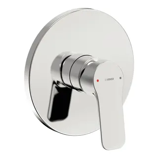 EHM FM-Set f. Brausebatt. HANSABASIC 8056 Ros. rund chr – Bild 1