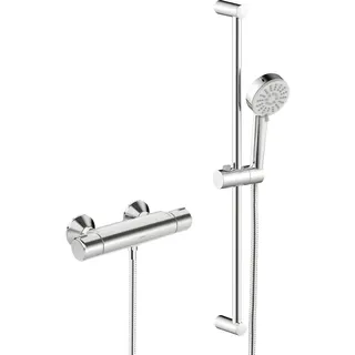 Brausebatt. m. Brausegarnitur HANSABASIC 5515 3-strahlig DN15 chr