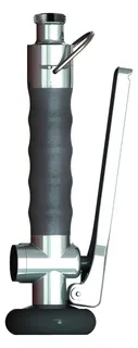 Knauss Geschirrspuelbrause 1/2" rückschlagfrei Griff schwarz