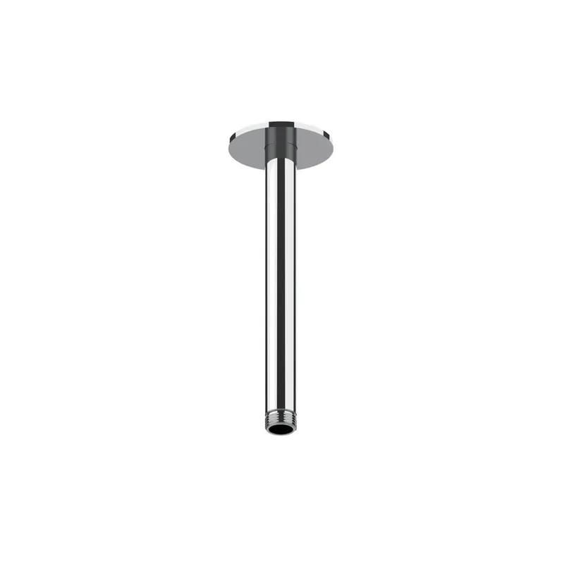 LIVING SPA Deckenarm 200mm 70 rund Chrom