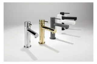 SIRO WHITE Waschtisch-Einlochbatterie M-Size ohne Ablauf Weiß matt – Bild 3