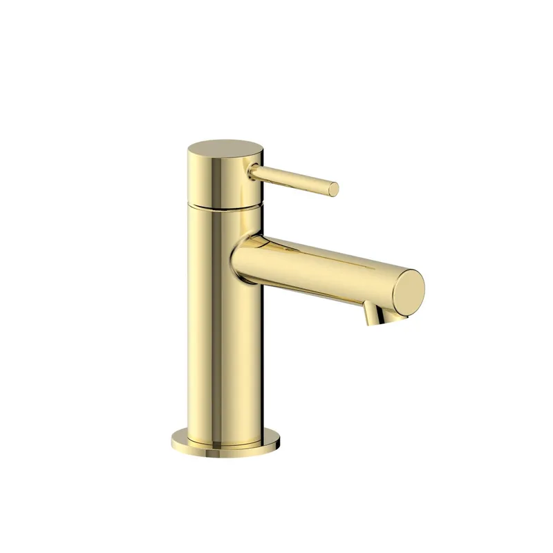 SIRO PVD GOLD Waschtisch-Einlochbatterie S-Size ohne Ablauf Gold