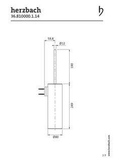 LIVING Bürstengarnitur Edelstahlfinish – Bild 2