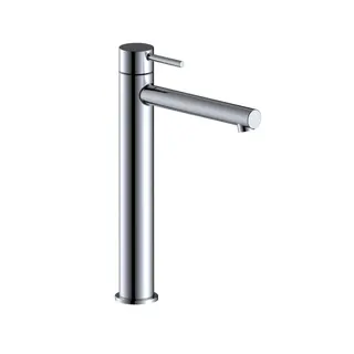 SIRO Waschtisch-Einlochbatterie XL-Size Schaft ohne Ablauf Chrom